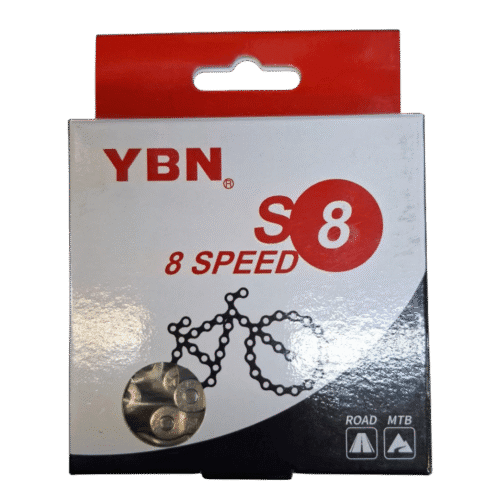 Diseños (25) CADENA YBN 8 BLACK/SILVER S8