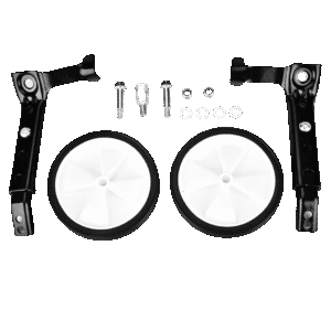 Ruedas de Apoyo Regulables Negras Reforzadas 16 a 24