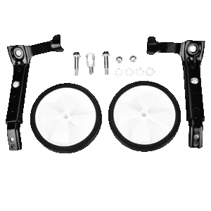 Ruedas de Apoyo Regulables Negras Reforzadas 16 a 24