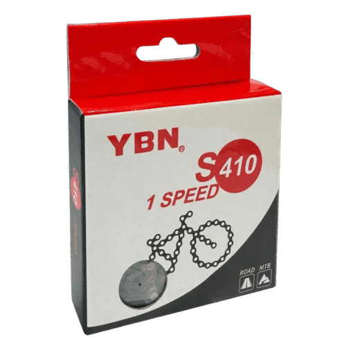 CADENA YBN SINGLE SPEED BROWN/BROWN S410