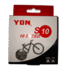 CADENA YBN 10 SILVER/SILVER S10
