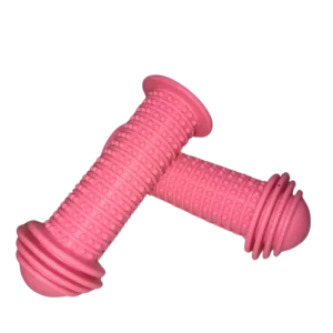 Puños bicicleta niña Mobikeco rosado